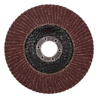 Lamellenscheibe Ø 125 Mm KöRnung P 60 Schleifscheibe FäCherscheibe