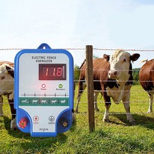 12KV AC Powered Fence Charger Electric Fence Energizer for Livestock Horse Goat.