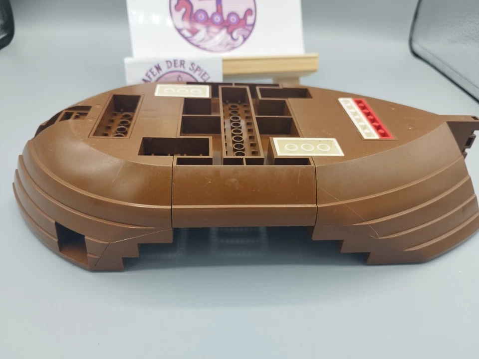 LEGO Piraten Schiff Boot Braun 3-teilig Rumpf Bug Mittelteil 2 - Bild 4 von 4