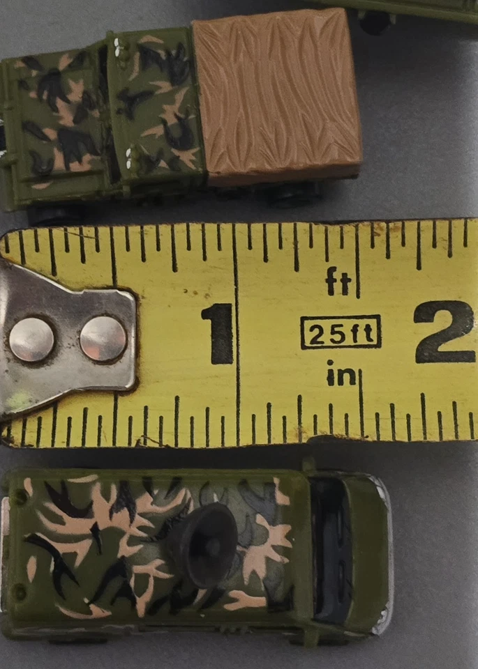 11/2" 1997 Hot Wheels Planet Micro Vehículo Militar Lote Mixto de 5 Helicópteros Tanque Foto 3 de 4