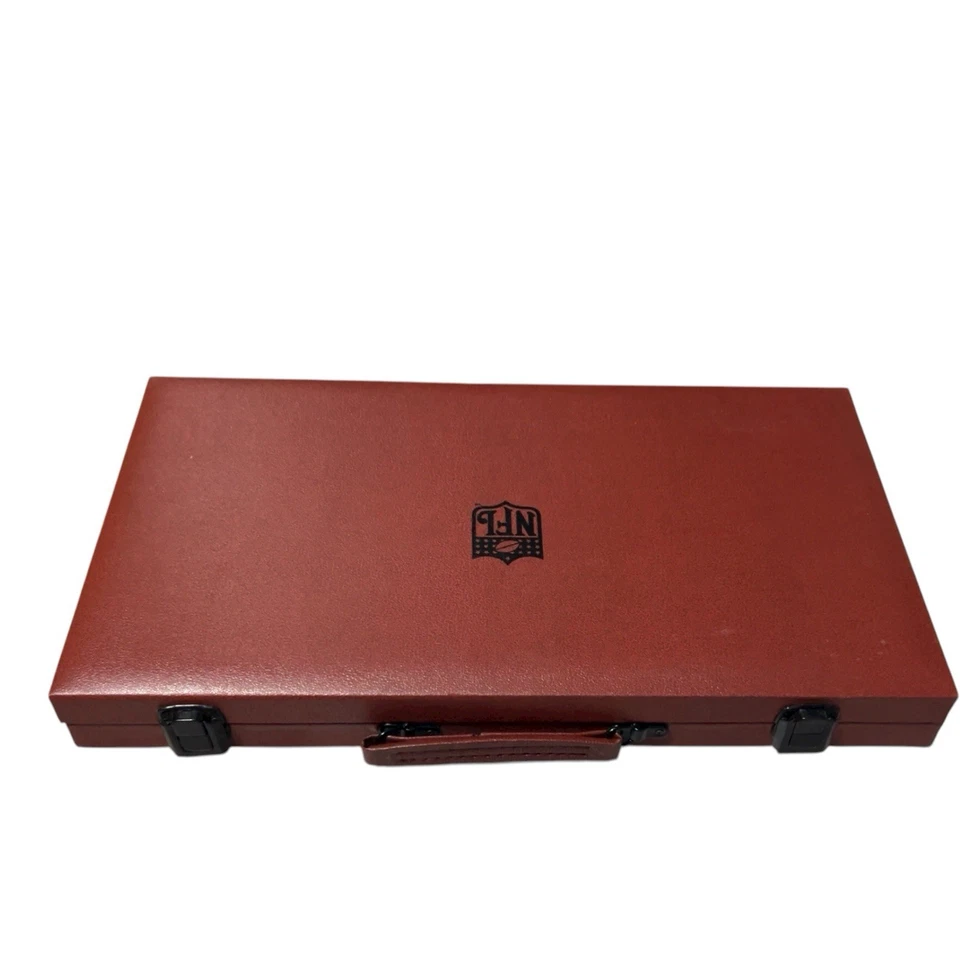 Vintage 1987 NFL Strategy Tudor Games Football Briefcase Model #1000 Board Game - Image 4 of 4