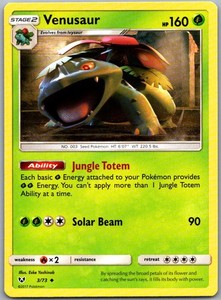 Venusaur 3/73 Shining Legends Uncommon