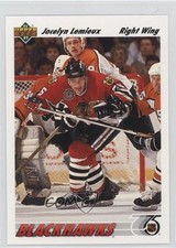1991-92 Upper Deck Jocelyn Lemieux #438 i3a