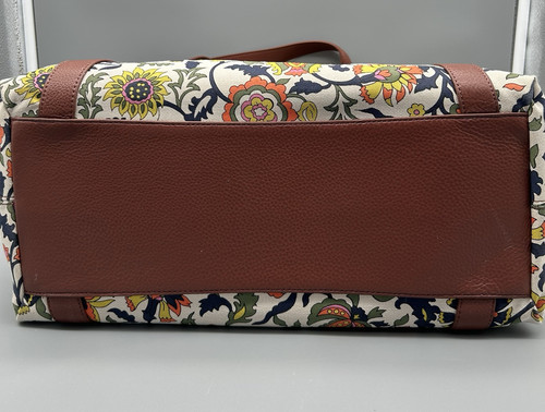 Bolso de Mano Vera Bradley Original Lona Oxford con Inserto Organizador Hippie Retro - Imagen 6 de 14