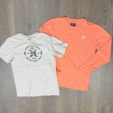 Set Of Kids Hurley T-shirts Size 18/20