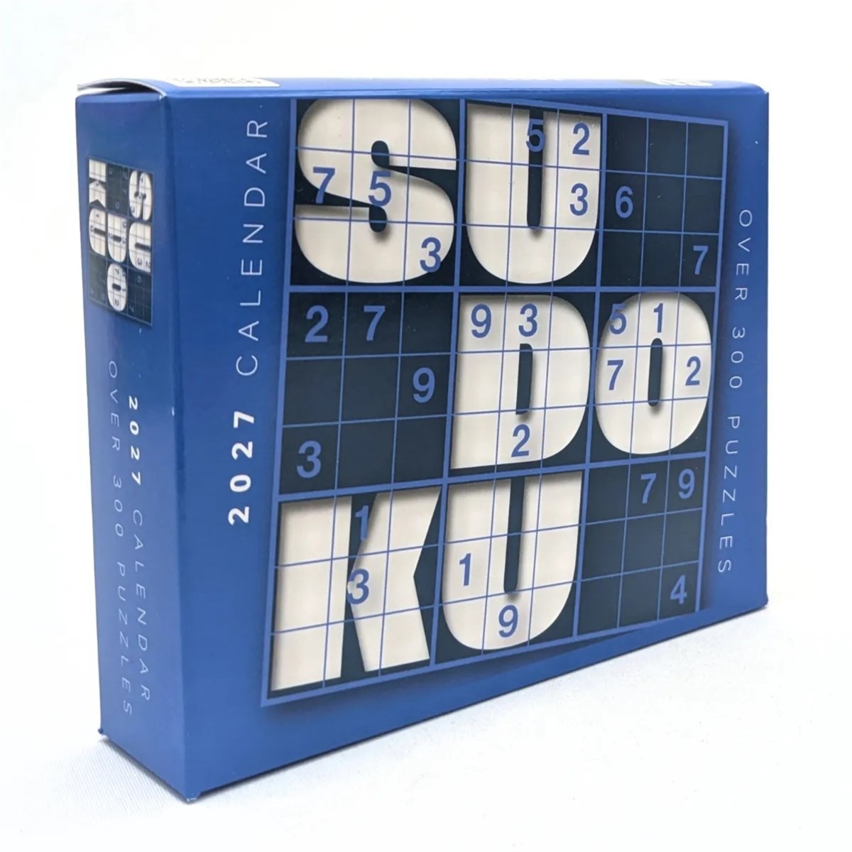 Rackhams Sudoku Desk Calendar 2027, Desk Calendars, Day To View, Entertainment, Gift - Image 2