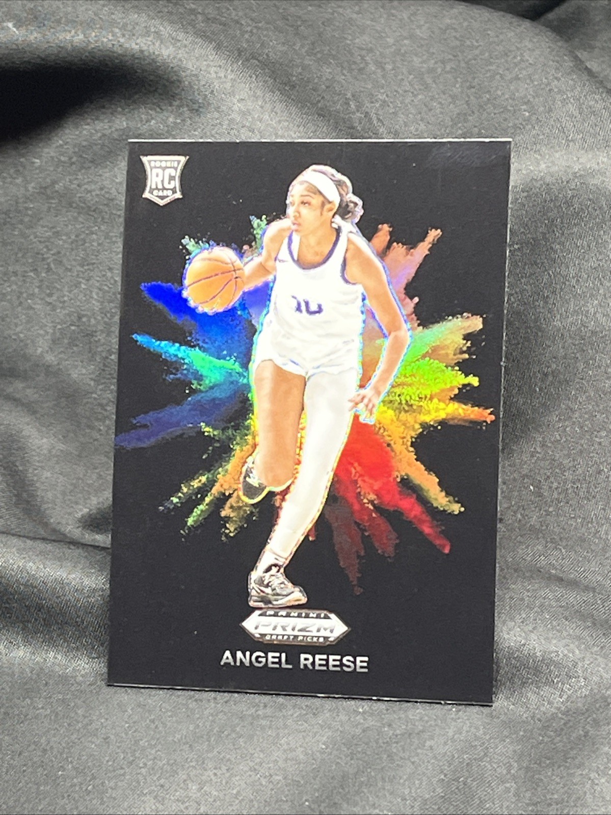 2024 Panini Prizm Draft Picks Black Color Blast 🔥ANGEL REESE🔥#11 RC