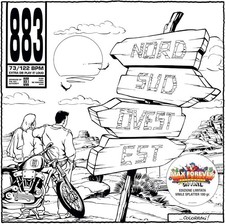 Vinile 883 - Nord Sud Ovest Est (Splatter Vinyl)