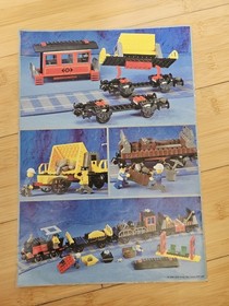 LEGO 9V Trains 3225 Classic Train 99% Complete - Vintage 