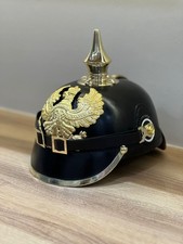 Elmetto tedesco fatto a mano in pelle piccone prima guerra mondiale replica m...