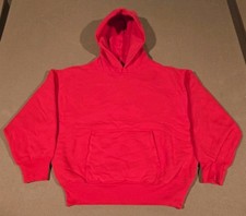 YZY Gap Hoodie Kids Large 10-11 Red Extremely Thick Cotton Kanye West Collab