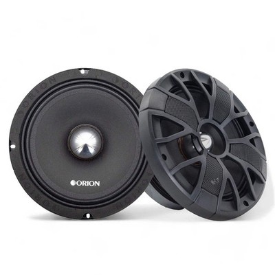 Orion XSM652SL 6.5 inch 2 Ohm Efficient Car Audio Midrange Pro Speakers Pair
