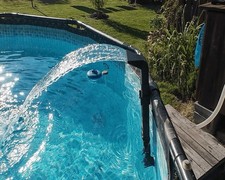 Swimming Pool Waterfall Fountain In-ground/Above Ground Spray Water Feature