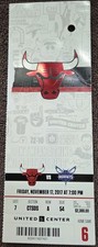 Chicago Bulls Courtside Ticket ~ Nov. 17 2017 ~  Vs The Hornets ~($2,300)