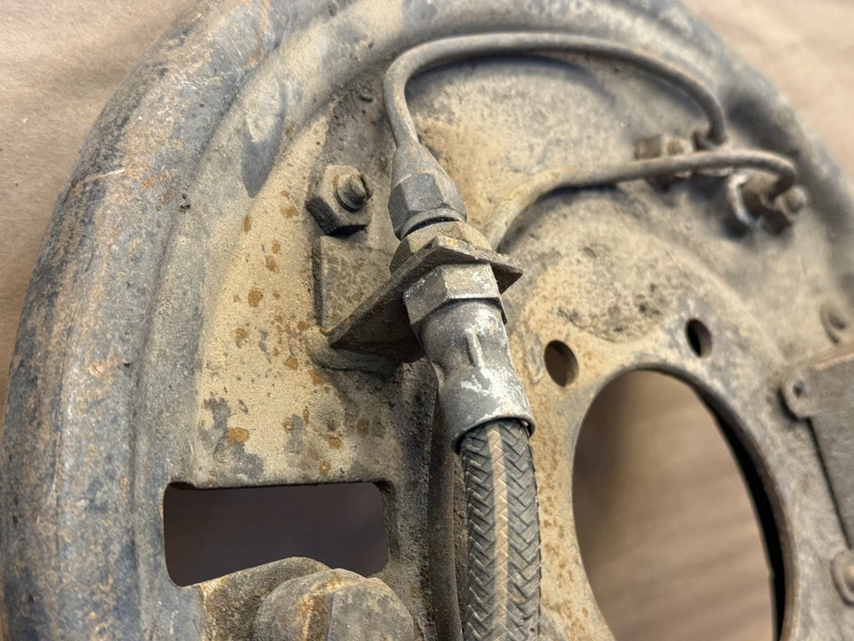 Jaguar MkVII Mk7 RH Front Drum Brake Assembly OEM - Image 3 of 4