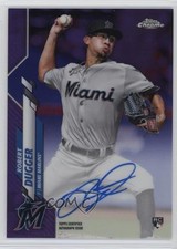 2020 Topps Chrome Rookie Purple Refractor 17/250 Robert Dugger #RA-RD Auto 0l2