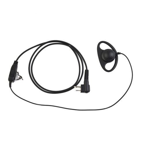 1 x écouteur simple écouteur casque micro pour Motorola radio sécurité talkie 2 broches - Photo 8/9