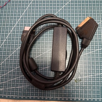 Original Xbox Advanced Scart Cable, Optical Audio Out Tested, Working