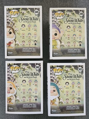 Funko Pop! 白雪姫 4体セット Retired Vaulted Funko POP DISNEY Snow White & The 7 Dwarfs Bundle