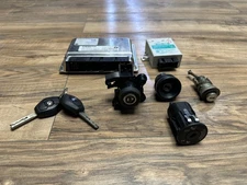 🥇03-05 BMW Z4 E85 DME EWS Set w/ Key & All Lock Cylinders OEM