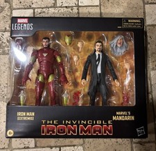 Marvel Legends Invincible Iron Man Extremis and Mandarin 2-Pack Figure Set