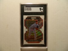 2022 Panini Prizm White Wave Prizm Card of Shohei Ohtani Angels-SGC 9 Mint