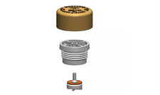 3-Piece Vacuum Breaker Float Repair Kit for Outdoor Anti-Siphon Wall Faucet