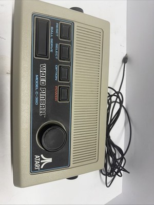 Vintage 1977 Atari Video Pinball Console System C-380 - Untested READ