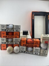 Lot 7 Top-Flite 3 Packs Golf Balls Vintage Extra Long Distance Rare
