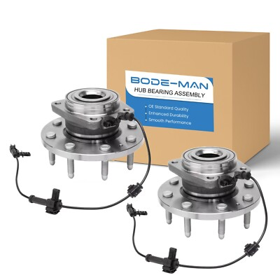 #ad 2 Front Wheel Hub Bearing for 11 19 Chevy Silverado Sierra 2500HD 3500HD 4WD SRW $99.99