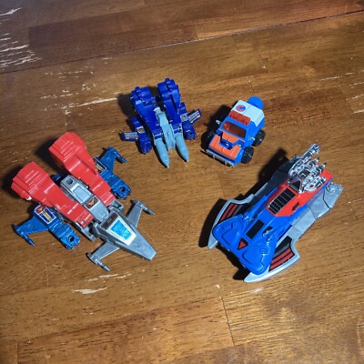 Lot of Off Brand 1980s Transformers Top Spin Twin Twist and other Knock Offs KO