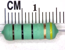 1 pc 10 ohm 3W 5% Wire Wound Power Resistor .with flameproof coating