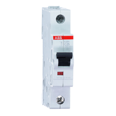 ABB Leitungsschutzschalter S201-C25 C25A 1polig 6kA