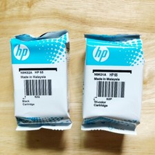 Genuine HP 65 Black and Color Ink Cartridges 65 2pack Combo OEM Never Used