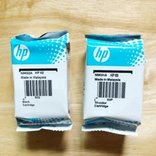 Genuine HP 65 Black and Color Ink Cartridges #65 2pack Combo OEM Never Used