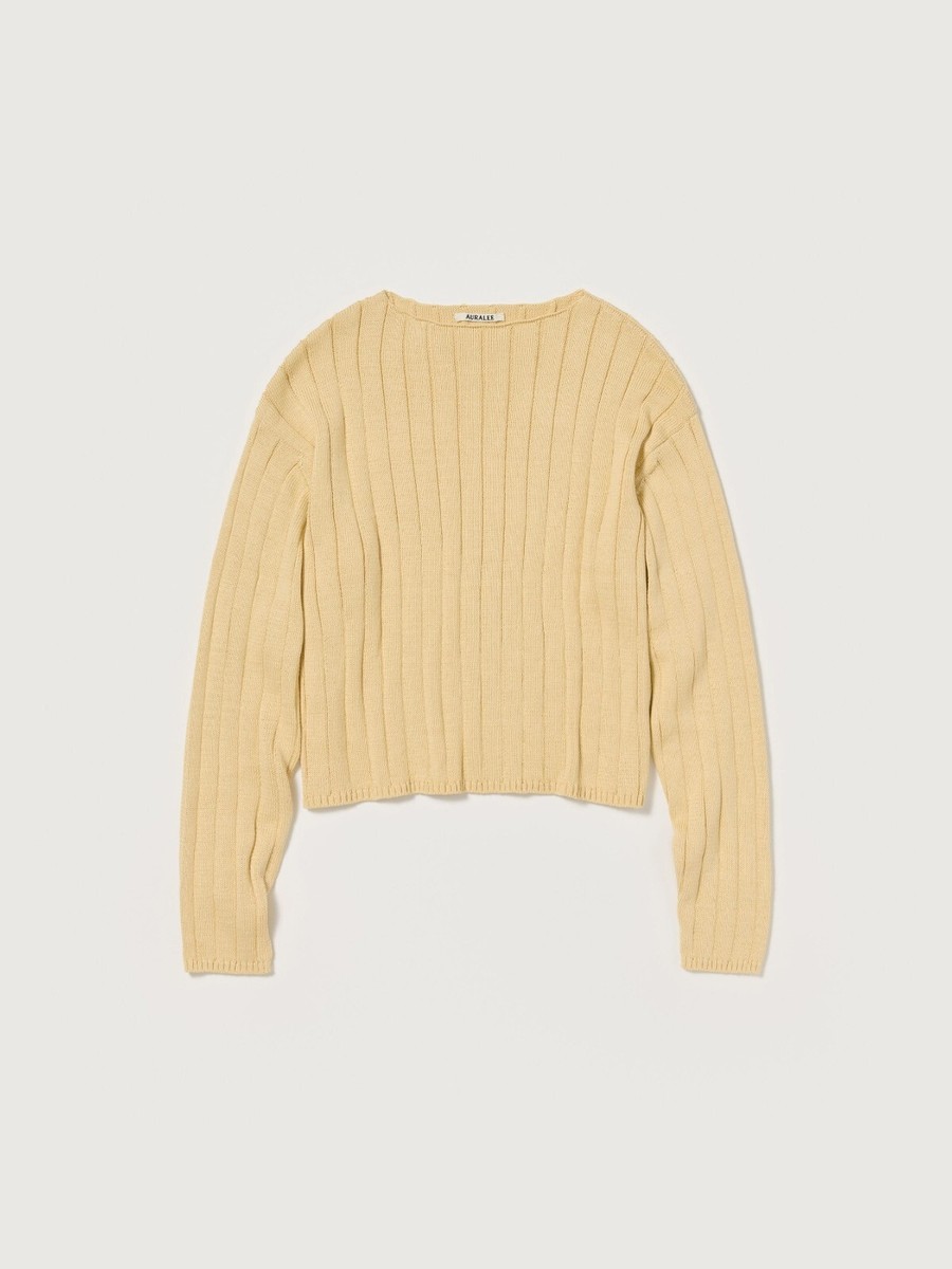 AURALEE - 新品未使用【AURALEE】EXCLUSIVE RIB BOAT NECK 新品未使用【AURALEE】EXCLUSIVE RIB BOAT NECK