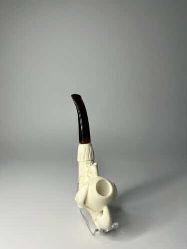 Meerschaumpfeife Adlerkralle aus 100% Block-Meerschaum, mit Filter Nr. 17 - Bild 3 von 10
