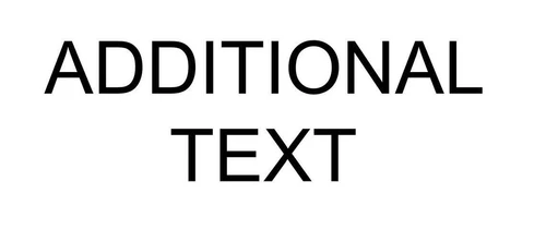 Additional text for custom orders - product listing photo