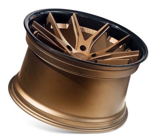 20" FERRADA FR2 MATTE BRONZE CONCAVE WHEELS FOR MASERATI GRAN TURISMO 20X9/10.5