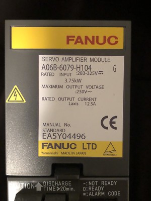 Fanuc A06B-6079-H104 FANUC SERVO AMPLIFIER | eBay