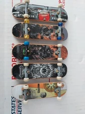 Lot Of 5 Tech Deck Darkstar Skateboards PLG Dark Star + More! See Pics T3#65