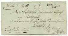 Prussia two-line Goddentow on cover around 1820 to Stolp RR!!