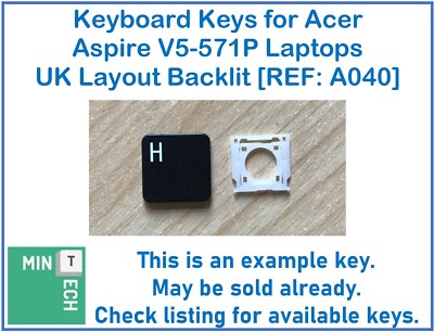 Tastatur Ersatz Tasten für Acer Aspire V5-571P Laptops UK Layout Hintergrundbeleuchtung