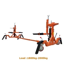 Car Rotisserie Mobile Turning Frame Car Spray Painting Overturning Support 2*8T