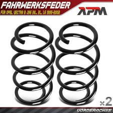 2x Federn Fahrwerksfeder Vorderachse für Opel Vectra B J96 38_ 31_ 1.6 1995-2002