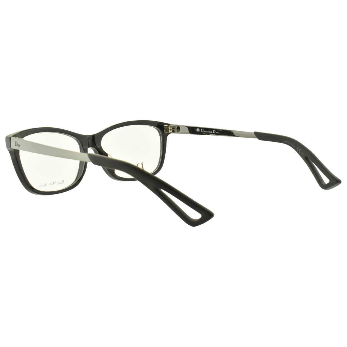メガネ Dior Glasses Frame CD3288F QSH Dark Leopard Square Asian Fit NEW!! CHRISTIAN DIOR CD3288F ANS Black Silver Full Rim