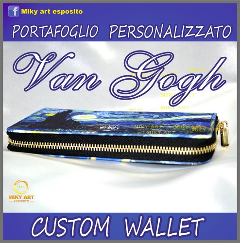 van gogh notte stellata PORTAFOGLIO Wallet van gogh notte stellata - 第 3/9 張圖片