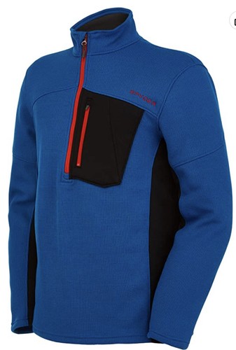 NWT Spyder Bandit Half Zip Lightweight 
