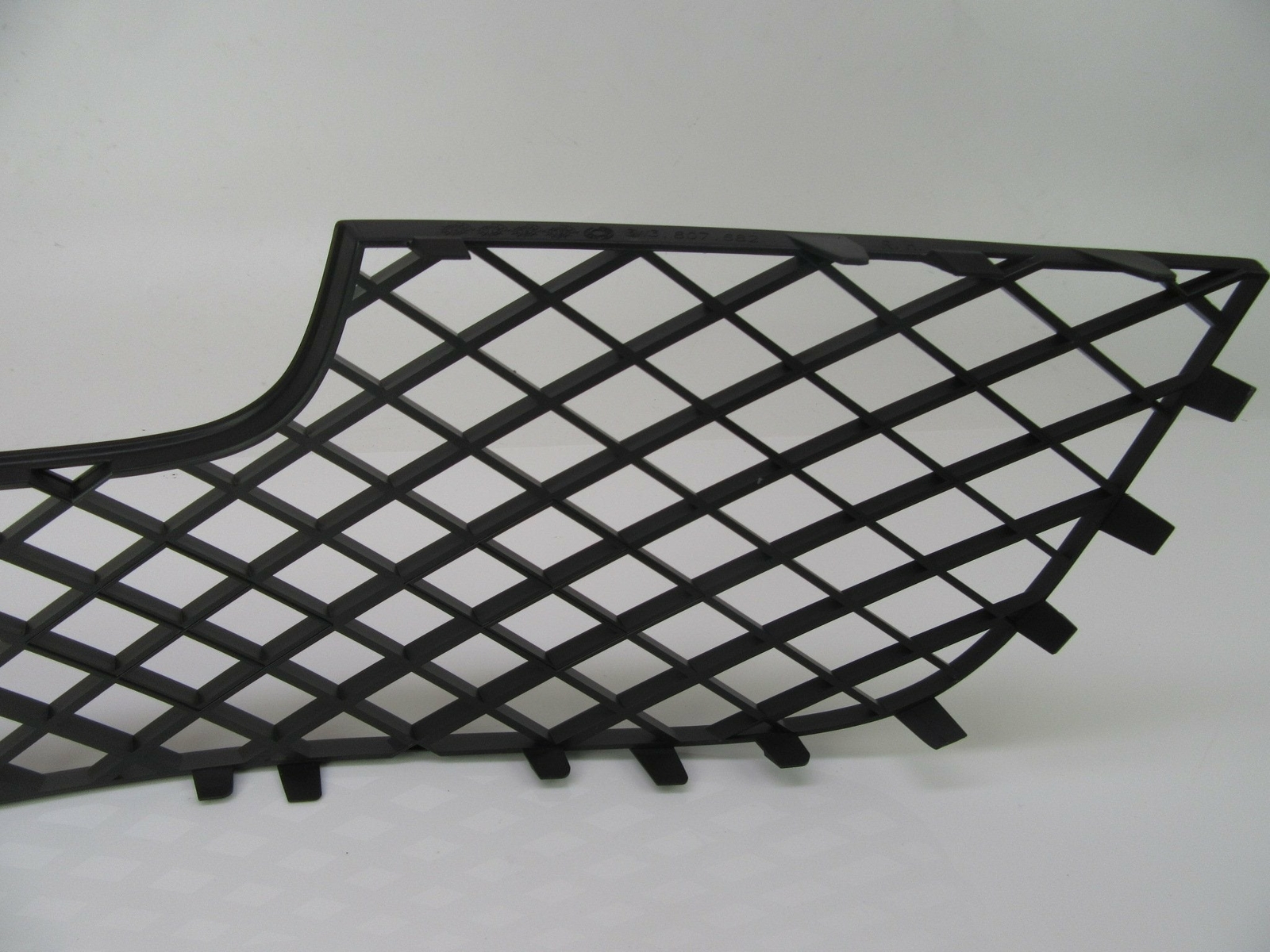 Bentley Continental Gt Gtc right front bumper center grill black 714