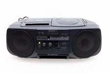 SONY CD Radio Cassette Player CFD-V30  Power Cord, Working but WILL NOT READ CD